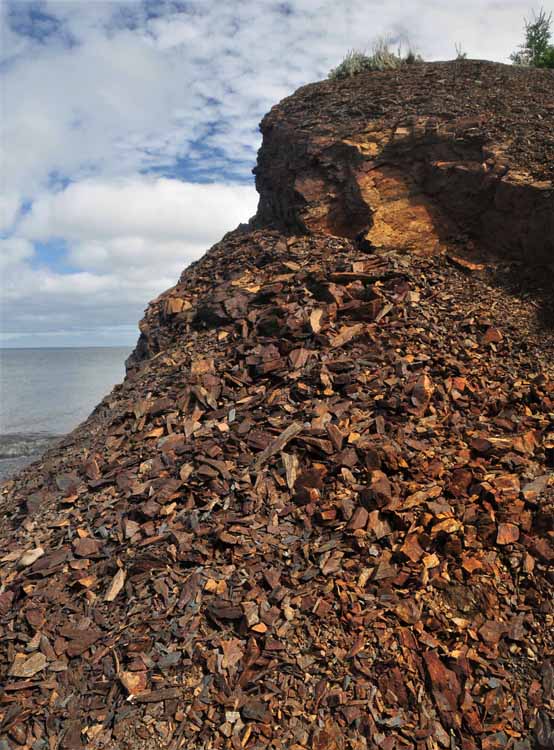 cliff erosion